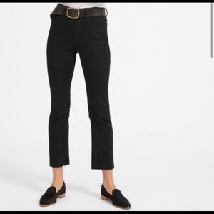 Everlane Kick Crop Jeans in Black